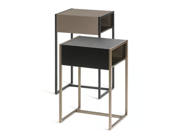 CAMEO INSIDE - Steel bedside table / coffee table by Christine Kröncke Interior Design - view 2